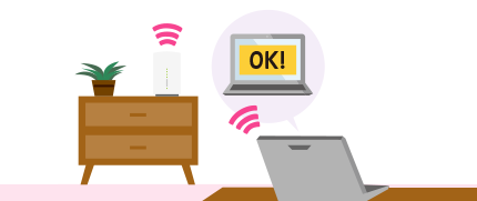 Wi-Fiが利用可能！